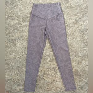 Aerie Offline High Rise Crossover Waist Shine Leggings